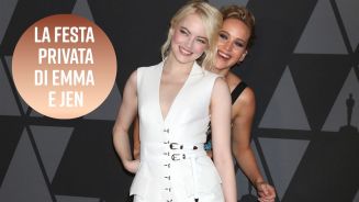 La festa privata di Emma Stone e Jennifer Lawrence